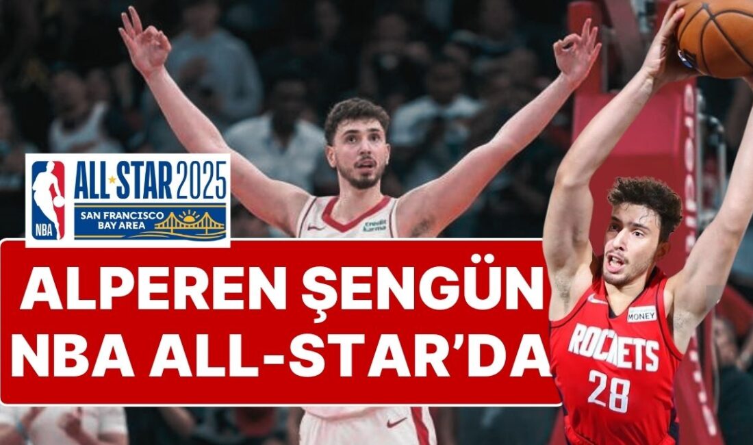 Alperen Şengün, 2025 NBA All-Star kadrosuna seçilerek Türk basketbolunu uluslararası