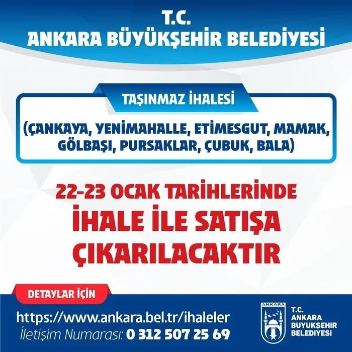 Ankara Büyükşehir Belediyesi'nin SGK'ya Olan Borcu ve Taşınmaz Satışı