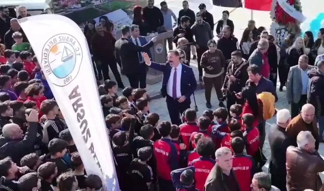 Arsuz Belediyesi, yeni spor kompleksi ve parkının açılışını gerçekleştiriyor. Spor