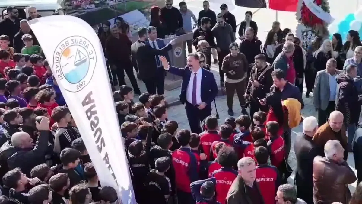 Arsuz Belediyesi, yeni spor kompleksi ve parkının açılışını gerçekleştiriyor. Spor
