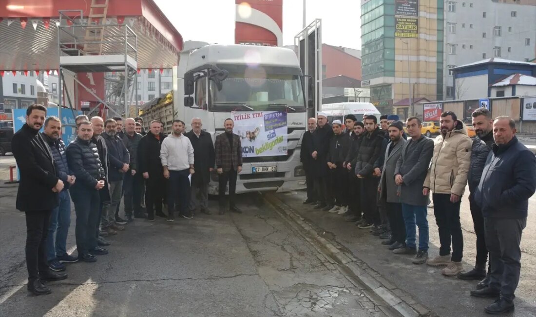 ASKON Bitlis Şubesi, Suriye'deki ihtiyaç sahiplerine destek olmak amacıyla yardım