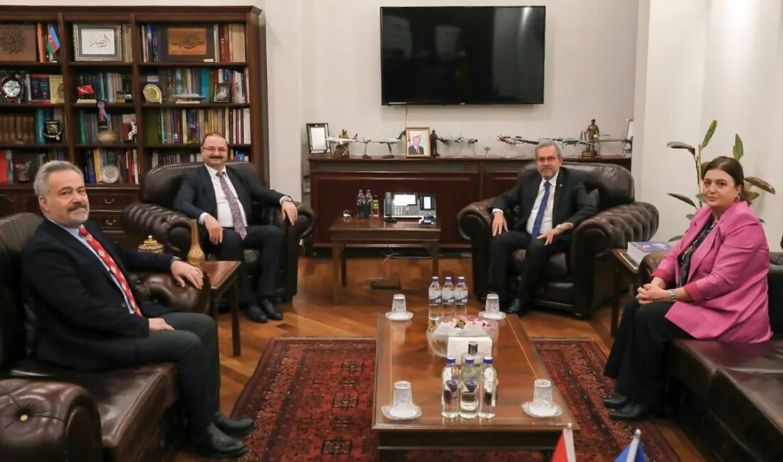 Atatürk Üniversitesi ile Ankara Üniversitesi arasında gerçekleştirilen iş birliği görüşmeleri,