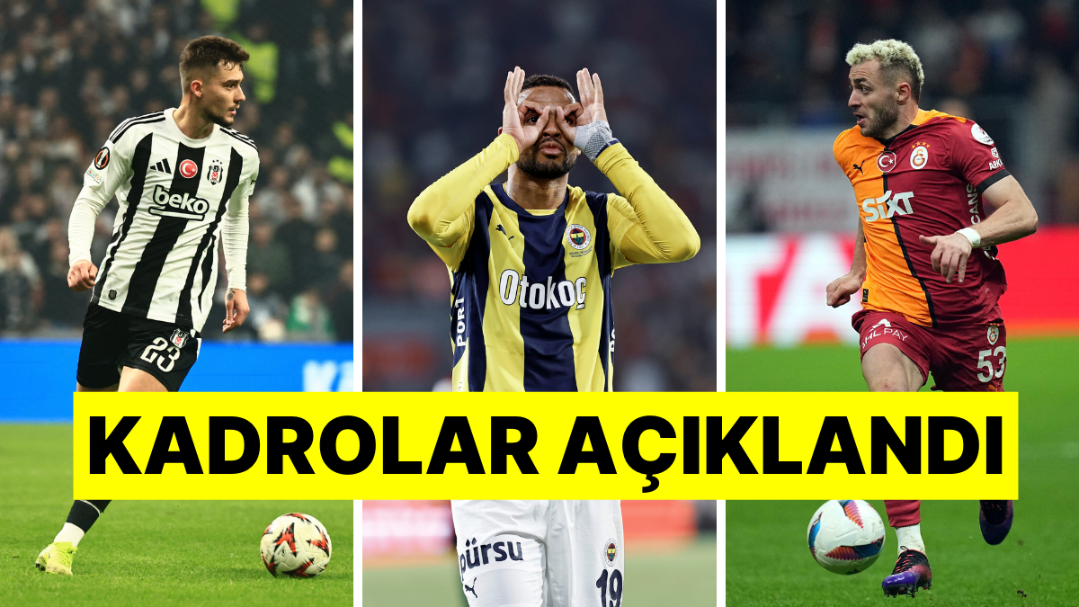 Avrupa Ligi'nde son maçların heyecanı dorukta! Galatasaray, Fenerbahçe ve Beşiktaş'ın