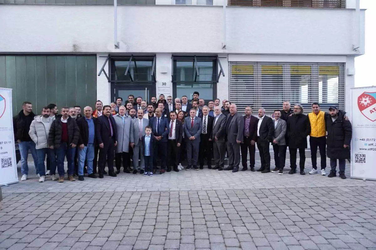 AVRUPA Türk Futbol Federasyonu (ATFF), yeni yönetim binasını görkemli bir