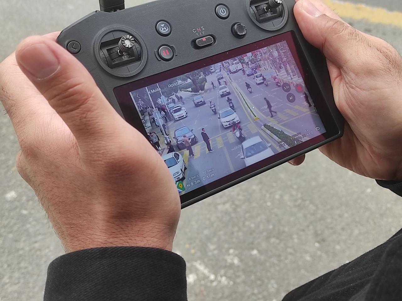 Aydın'da Dron Destekli Trafik Denetimi