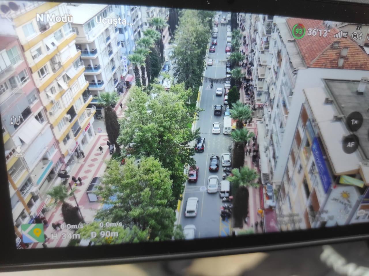 Aydın'da Dron Destekli Trafik Denetimi