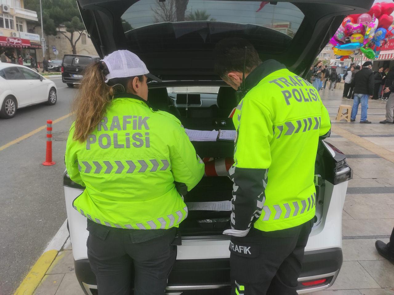 Aydın'da Dron Destekli Trafik Denetimi