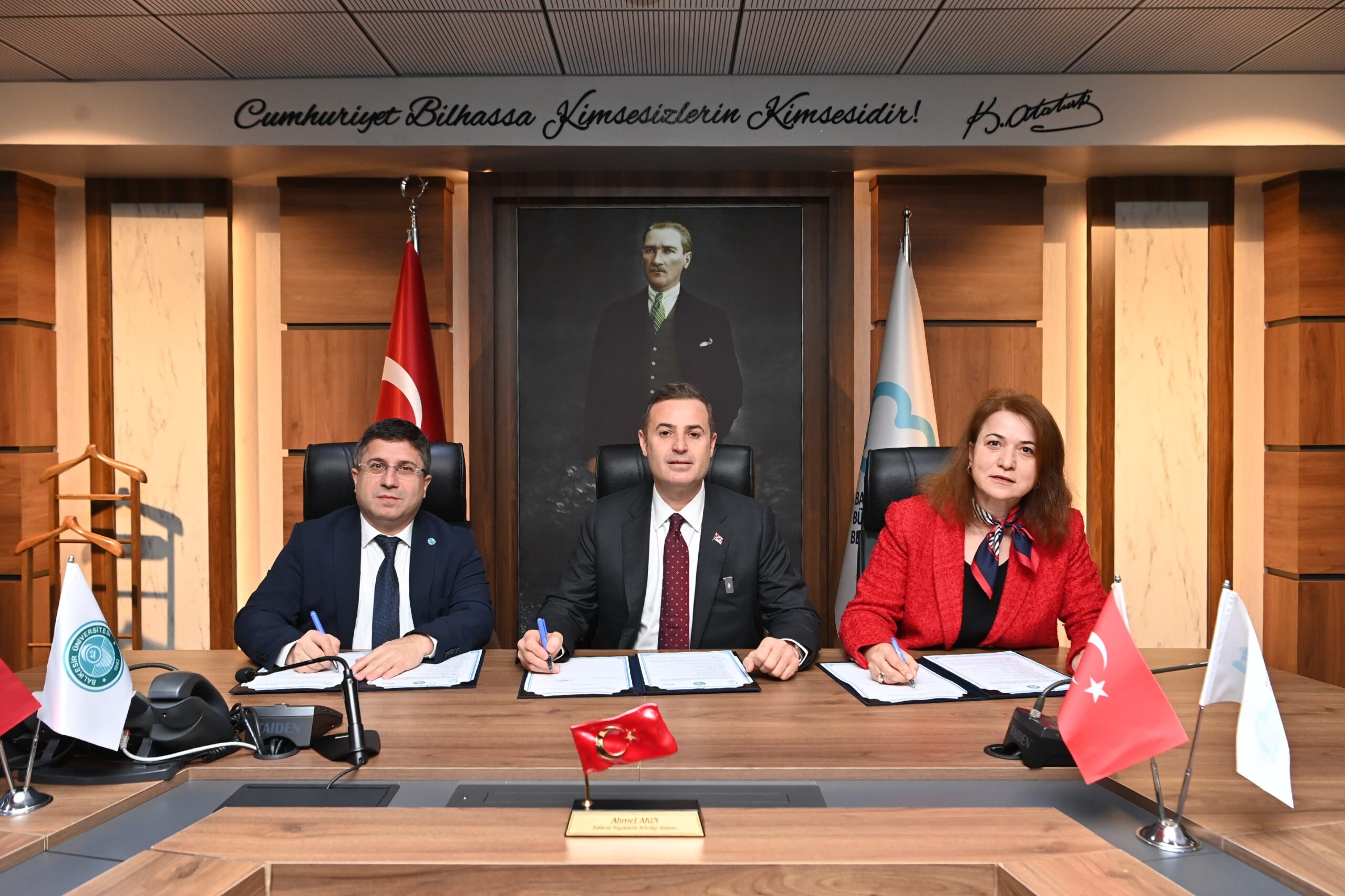 Balıkesir Büyükşehir Belediyesi, Balıkesir Üniversitesi ve Balıkesir Kent Konseyi iş