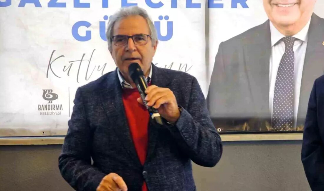 Bandırma'da 10 Ocak Dünya Çalışan Gazeteciler Günü etkinliği, gazetecilerin önemi