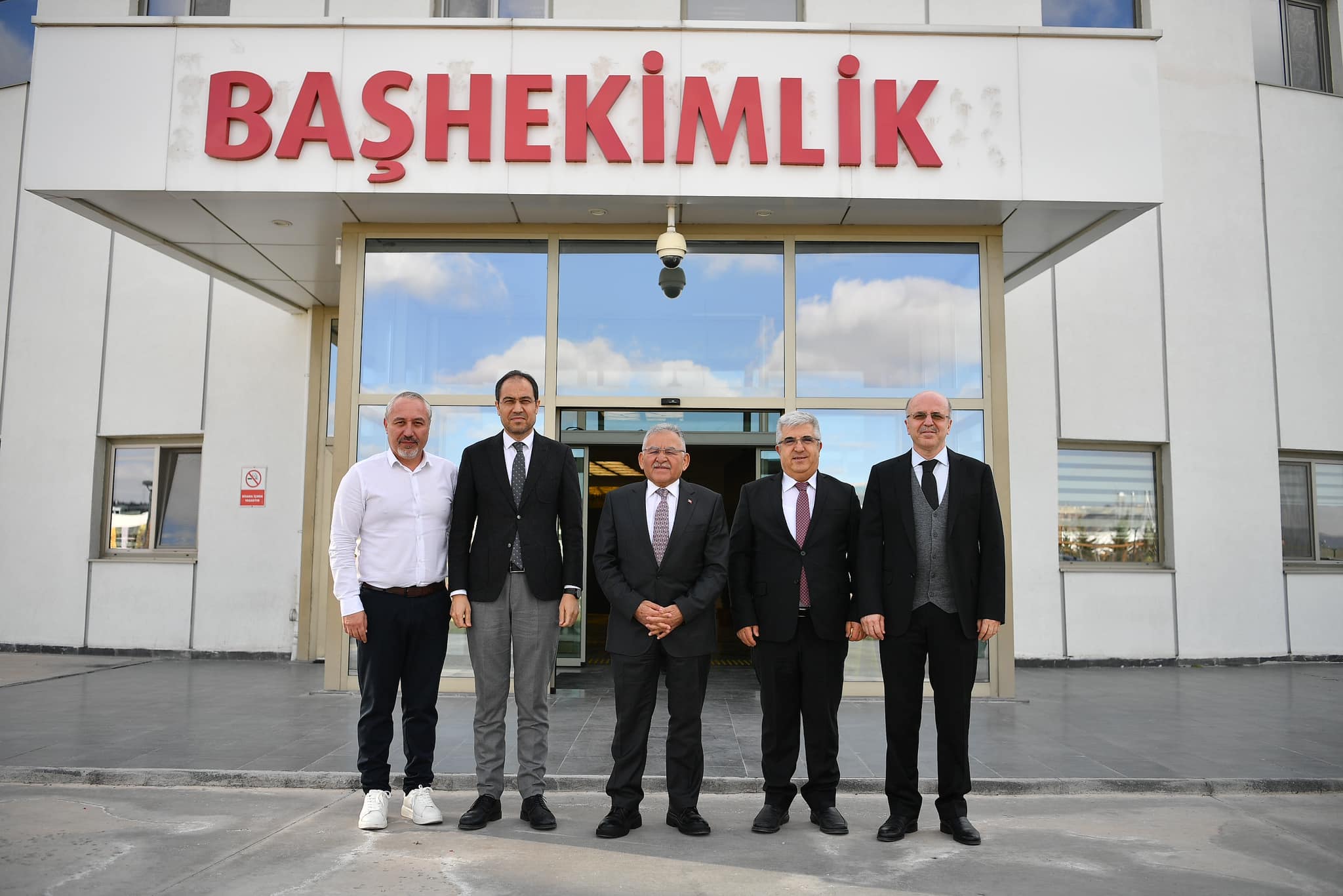 Kayseri Büyükşehir Belediye Başkanı Dr. Memduh Büyükkılıç, Kayseri Şehir Hastanesi