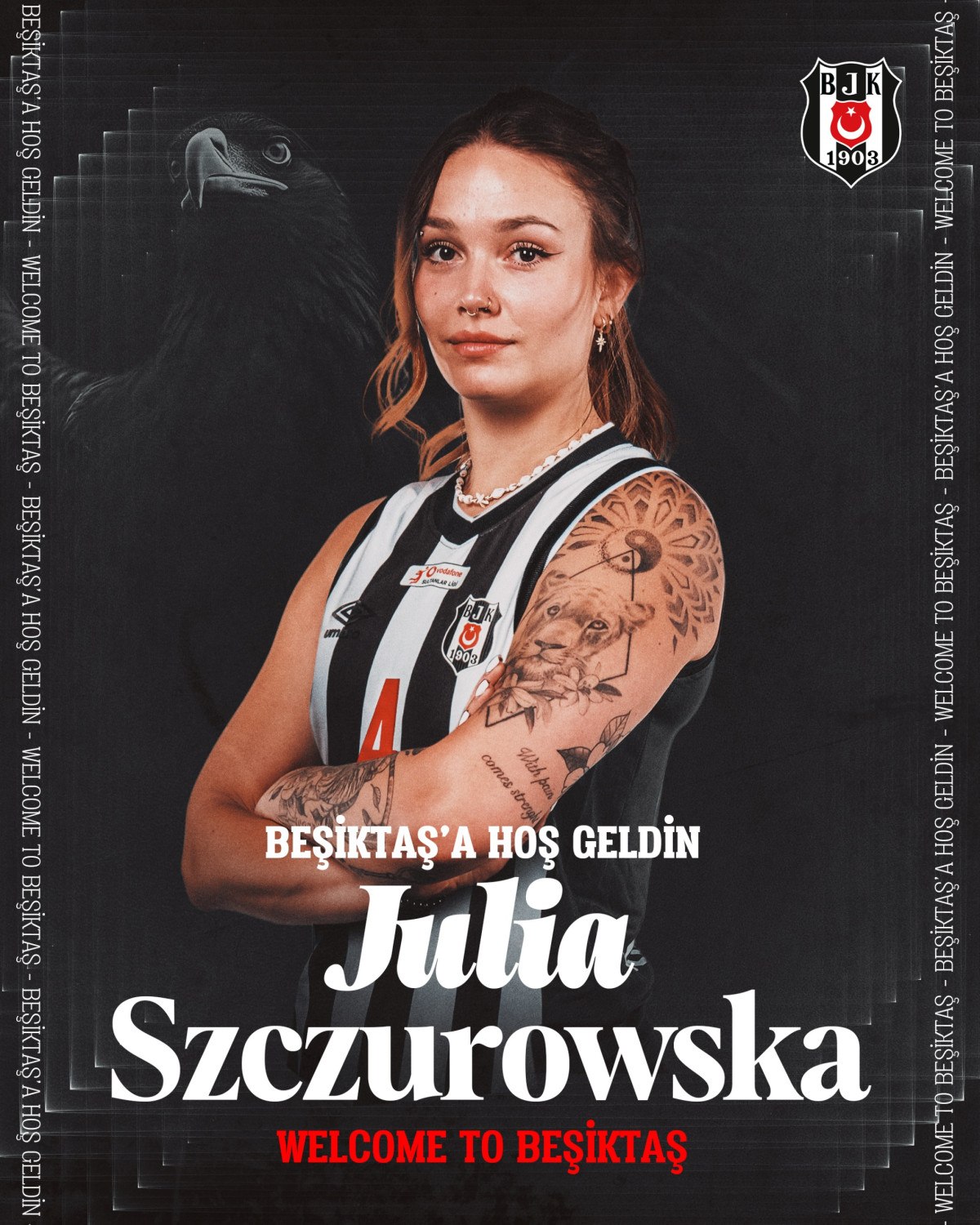 Beşiktaş Kadın Voleybol Takımı'ndan Yeni Transfer