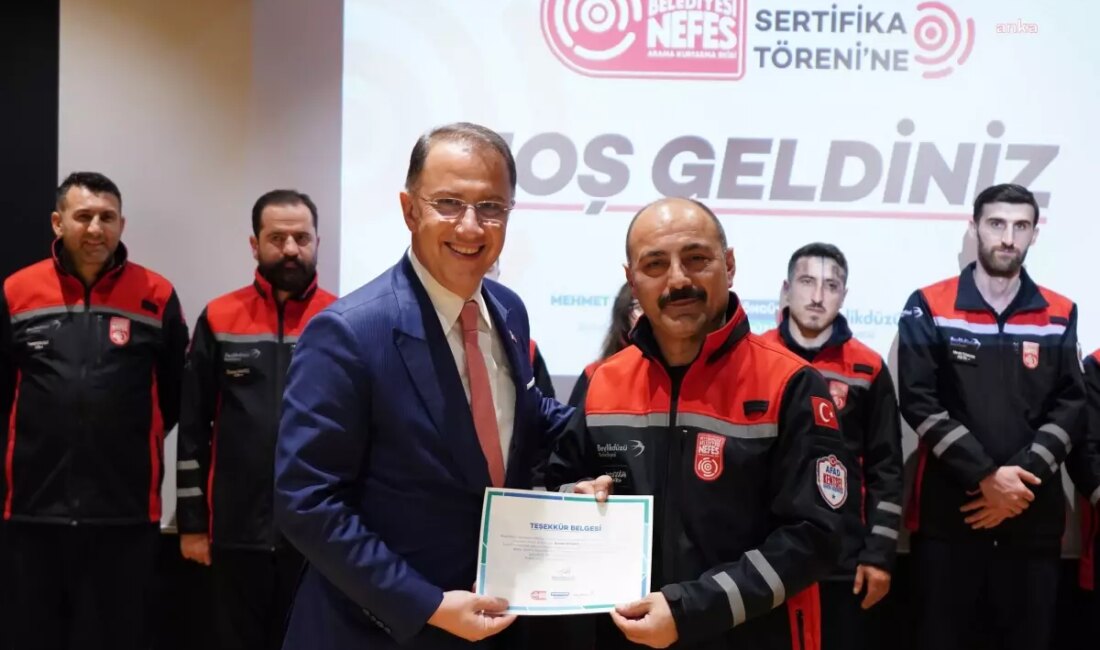 Beylikdüzü Nefes Arama Kurtarma ekipleri, uluslararası standartlarda akreditasyon sertifikası alarak,
