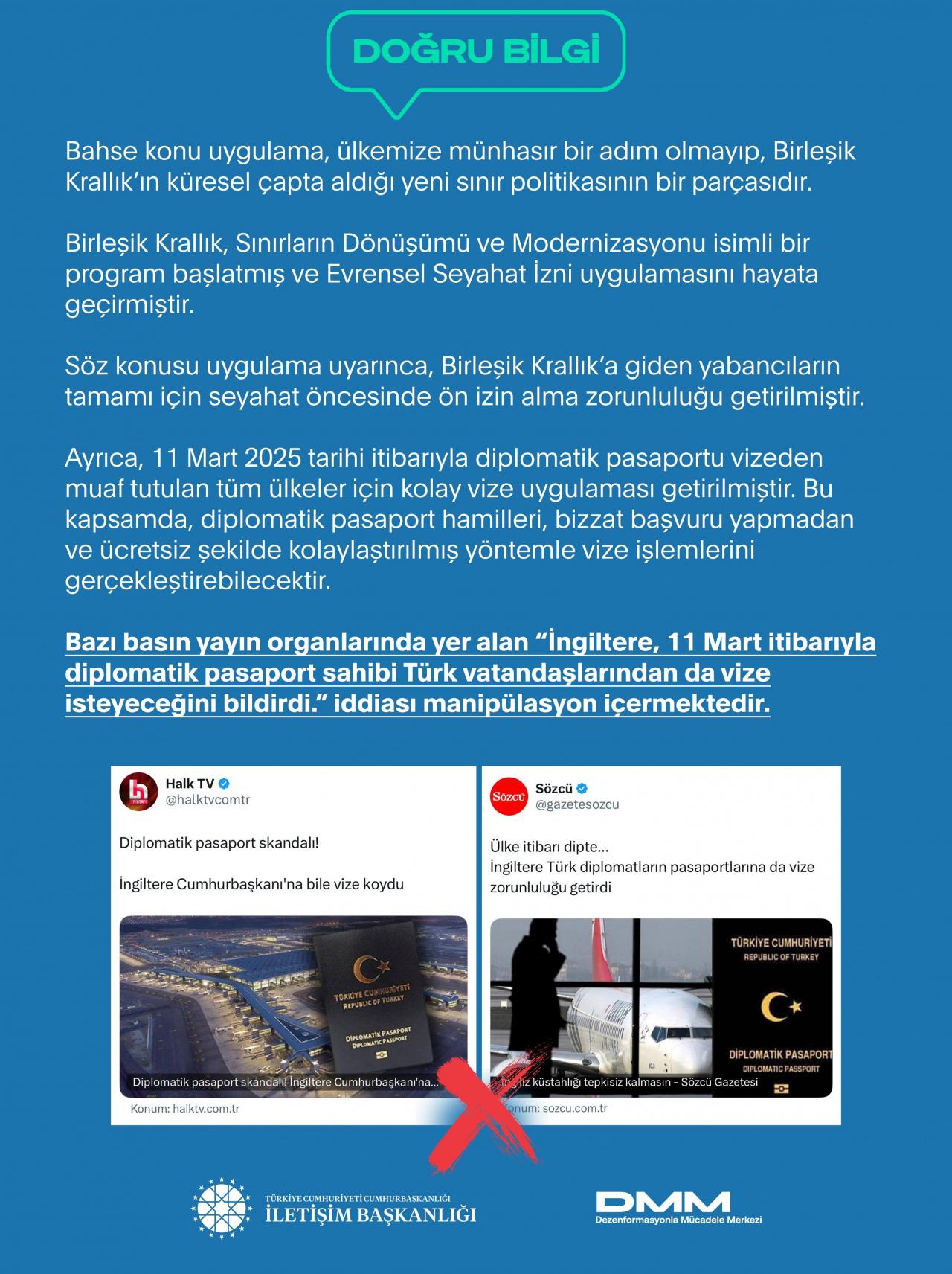 Birleşik Krallık'ın Yeni Vize Politikası: Diplomatik Pasaport Sahiplerine Vize Zorunluluğu