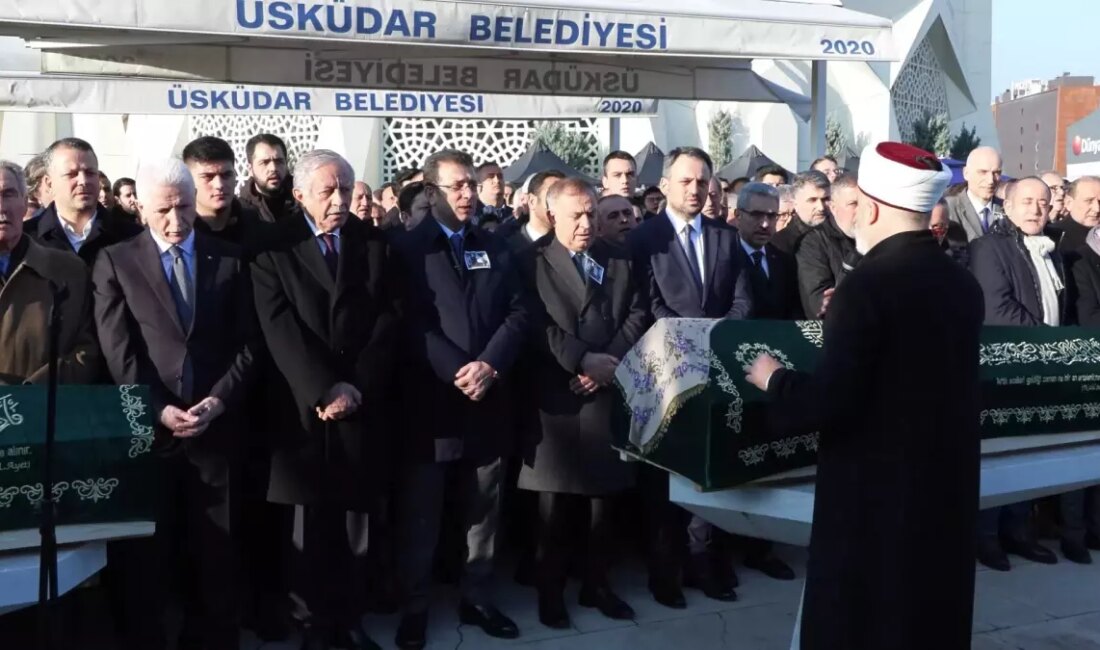 Bolu Kartalkaya'daki otel yangınında hayatını kaybeden Türkmen ailesi, son yolculuğuna