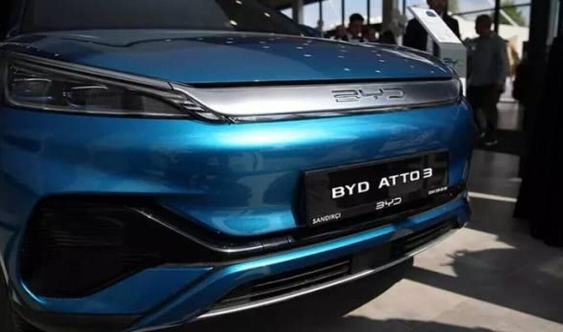 Çin merkezli elektrikli araç üreticisi BYD, Türkiye pazarındaki iddiasını artırmaya