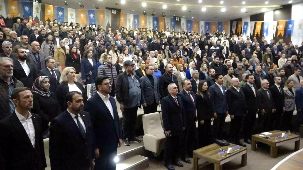 Çanakkale'de AK Parti İl Gençlik Kolları'nın 7. Olağan Kongresi gerçekleştirildi.