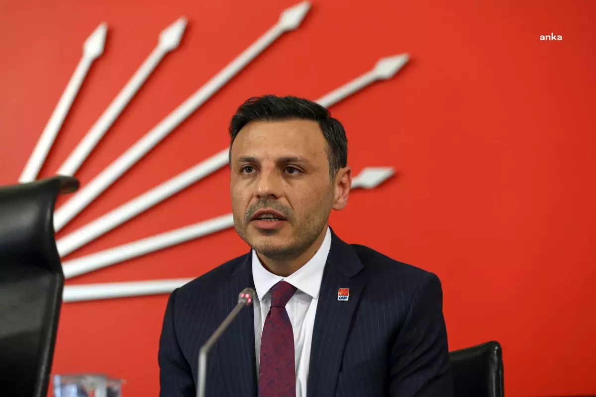 CHP İstanbul İl Başkanı Özgür Çelik, Cumhurbaşkanı Erdoğan'a sert bir