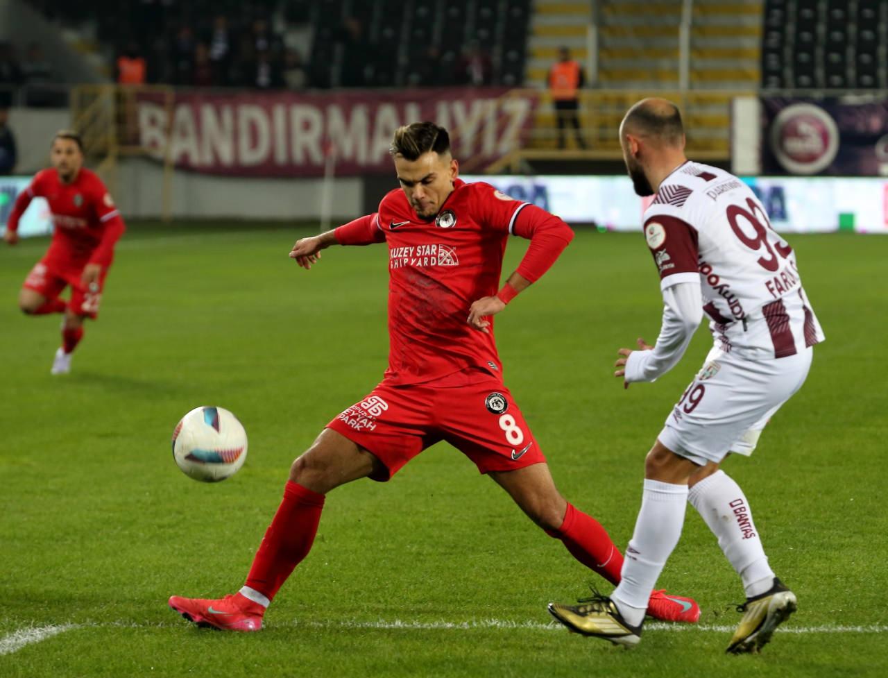 Çorum FK, Bandırmaspor'u Farklı Geçti