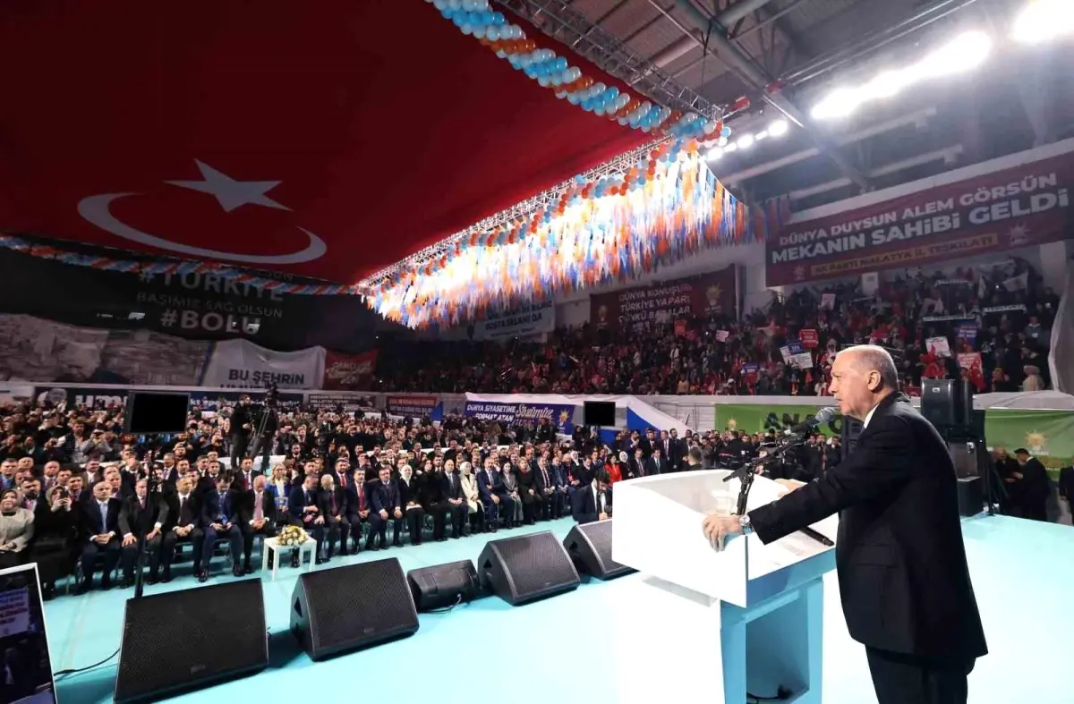 Cumhurbaşkanı Erdoğan, Malatya'da gerçekleştirdiği toplantıda bölgedeki yatırımları ve geleceğe dair