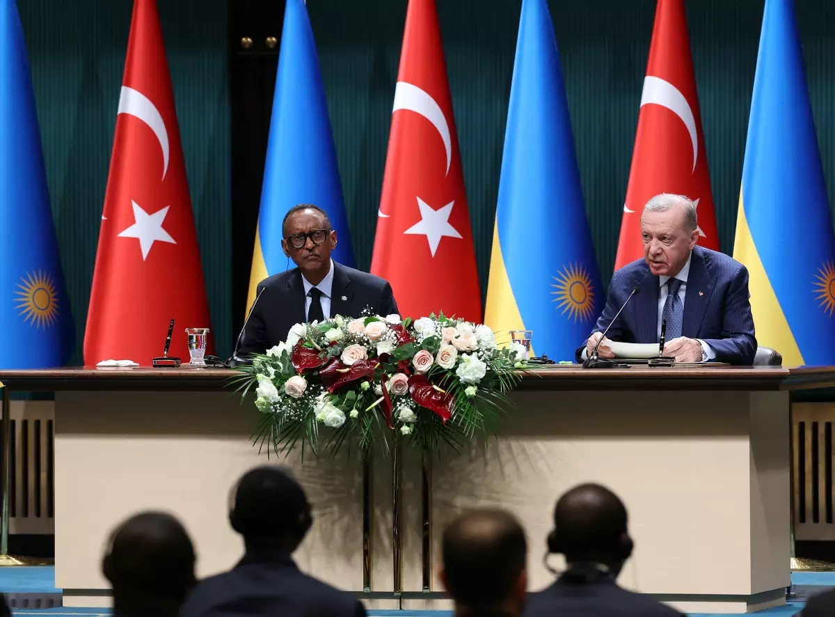 Cumhurbaşkanı Erdoğan, Ruanda Cumhurbaşkanı Kagame ile gerçekleştirdiği önemli görüşmede iki