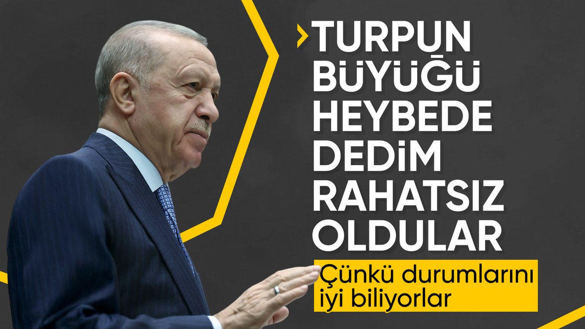 AK Parti Grup Toplantısı'nda konuşan Cumhurbaşkanı Erdoğan, CHP'ye yönelik sert
