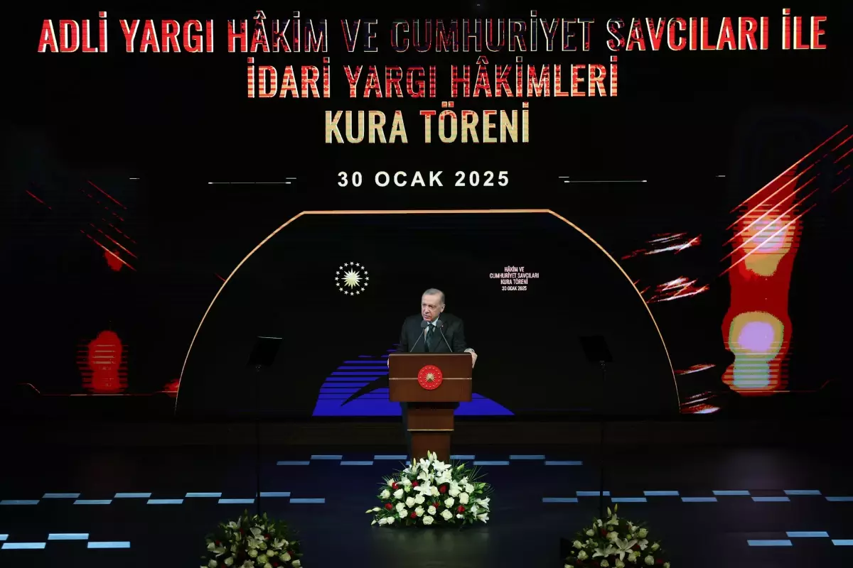 Cumhurbaşkanı Erdoğan, yargının bağımsızlığına ve adaletin sağlanmasına yönelik güçlü destek