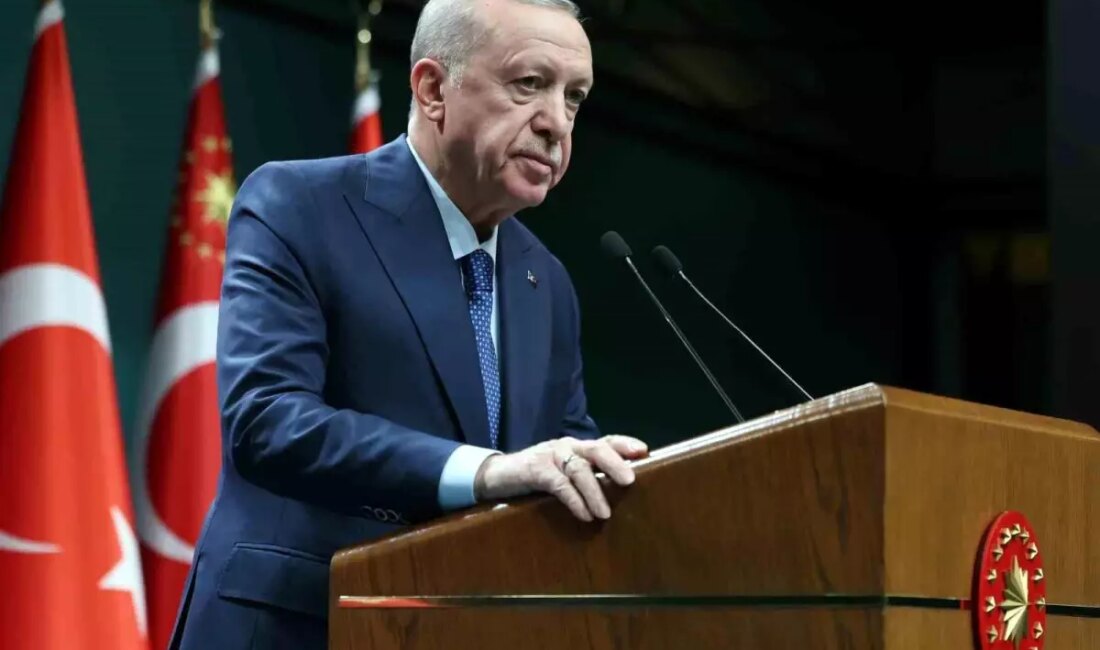 Cumhurbaşkanı Erdoğan, 2025 yılına ilişkin hedeflerini ve Filistin meselesine dair