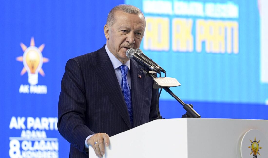 Cumhurbaşkanı Erdoğan, Adana AK Parti İl Kongresi'nde önemli mesajlar verdi.