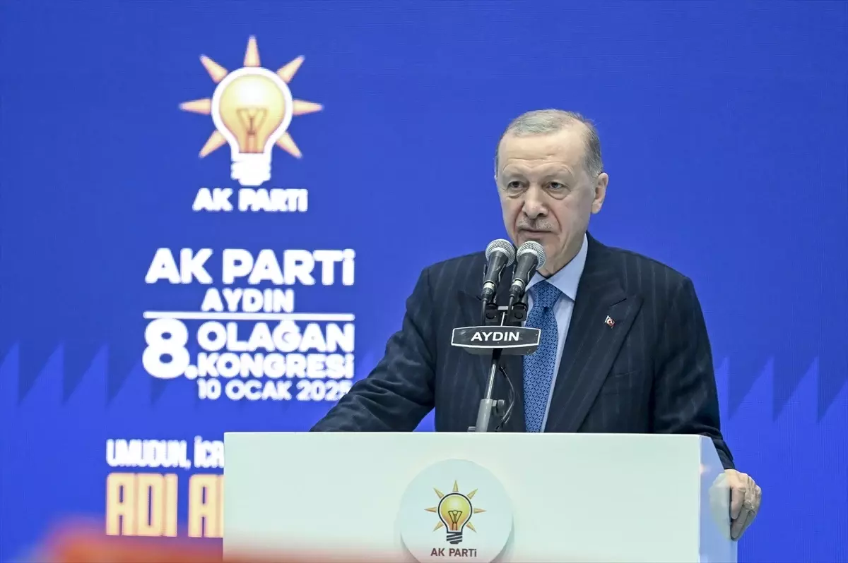 Cumhurbaşkanı Erdoğan, Aydın'da gerçekleştirdiği açıklamalarda ülke gündemine dair önemli mesajlar