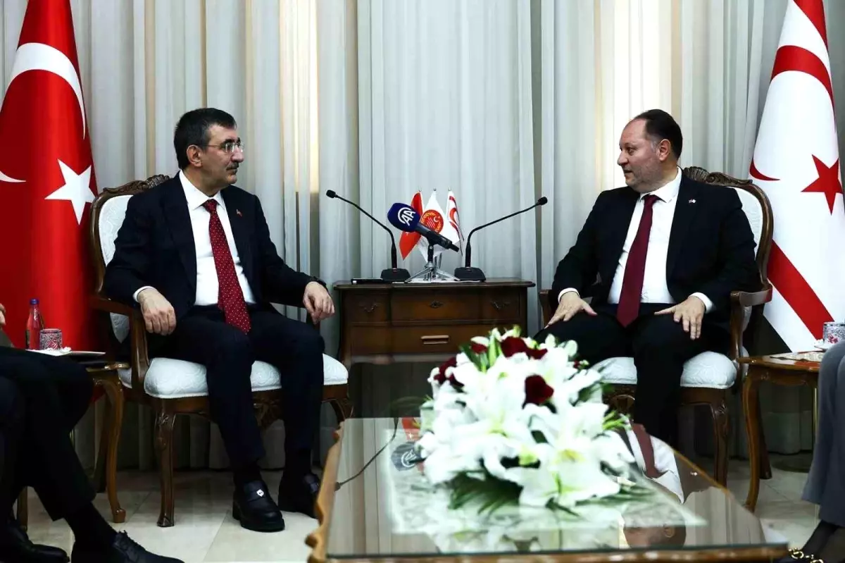 Cumhurbaşkanı Yardımcısı Cevdet Yılmaz'ın Kuzey Kıbrıs Türk Cumhuriyeti'ne gerçekleştirdiği ziyaret,