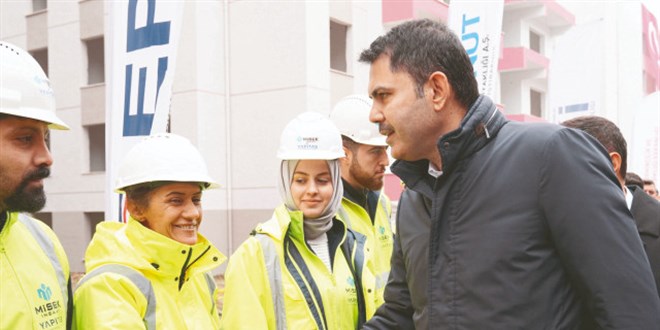 Depremzedelere yönelik konut çalışmaları hız kesmeden devam ediyor. Yeni projeler,