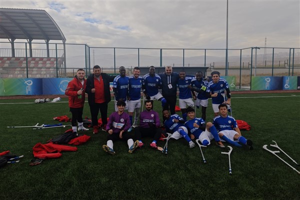 Şanlıurfa, 13 Ocak (Hibya) - Ampute Futbol Süper Lig’de mücadele