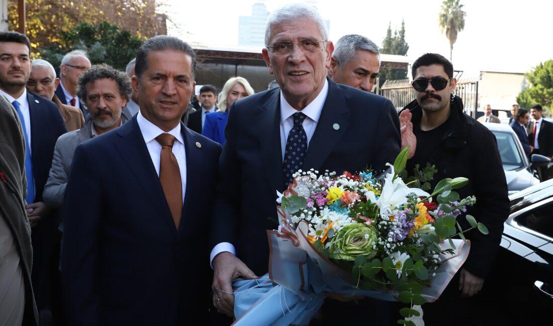 İYİ Parti Genel Başkanı Müsavat Dervişoğlu, Adana programı kapsamında Yüreğir