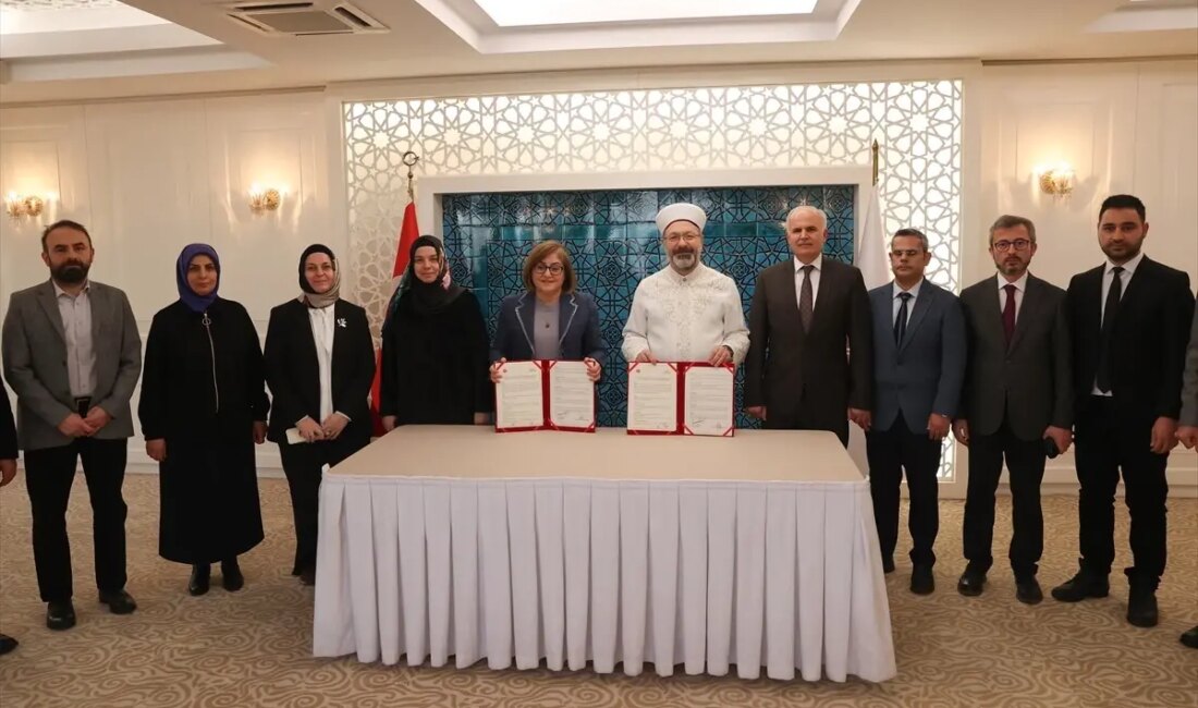 Diyanet ve Gaziantep Büyükşehir Belediyesi, önemli bir işbirliği protokolü imzalayarak