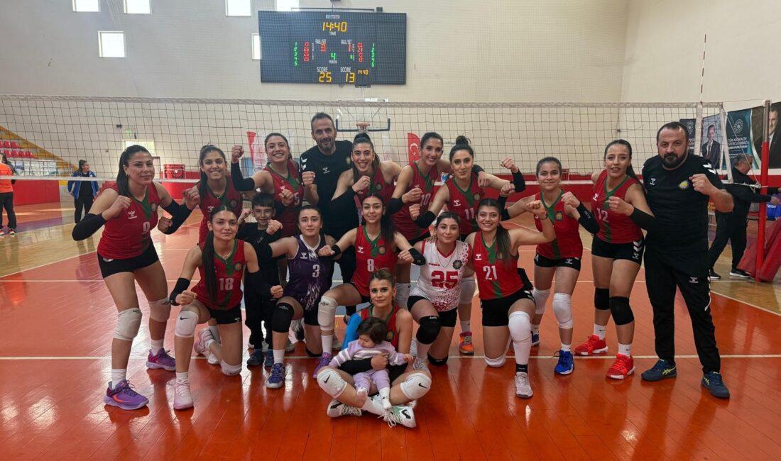 Diyarbakır, 23 Ocak (Hibya) - Diyarbakır Büyükşehir Belediyesi Kadın Voleybol