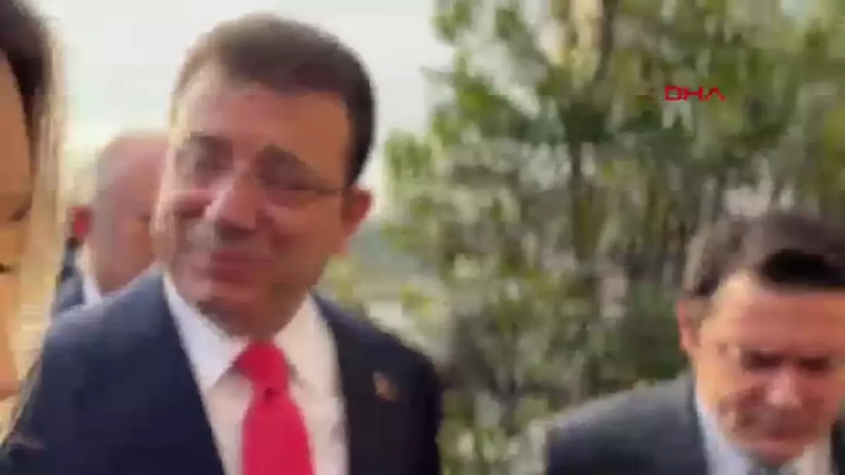 Ekrem İmamoğlu, hakkında yürütülen soruşturma kapsamında ifade vermek için İstanbul