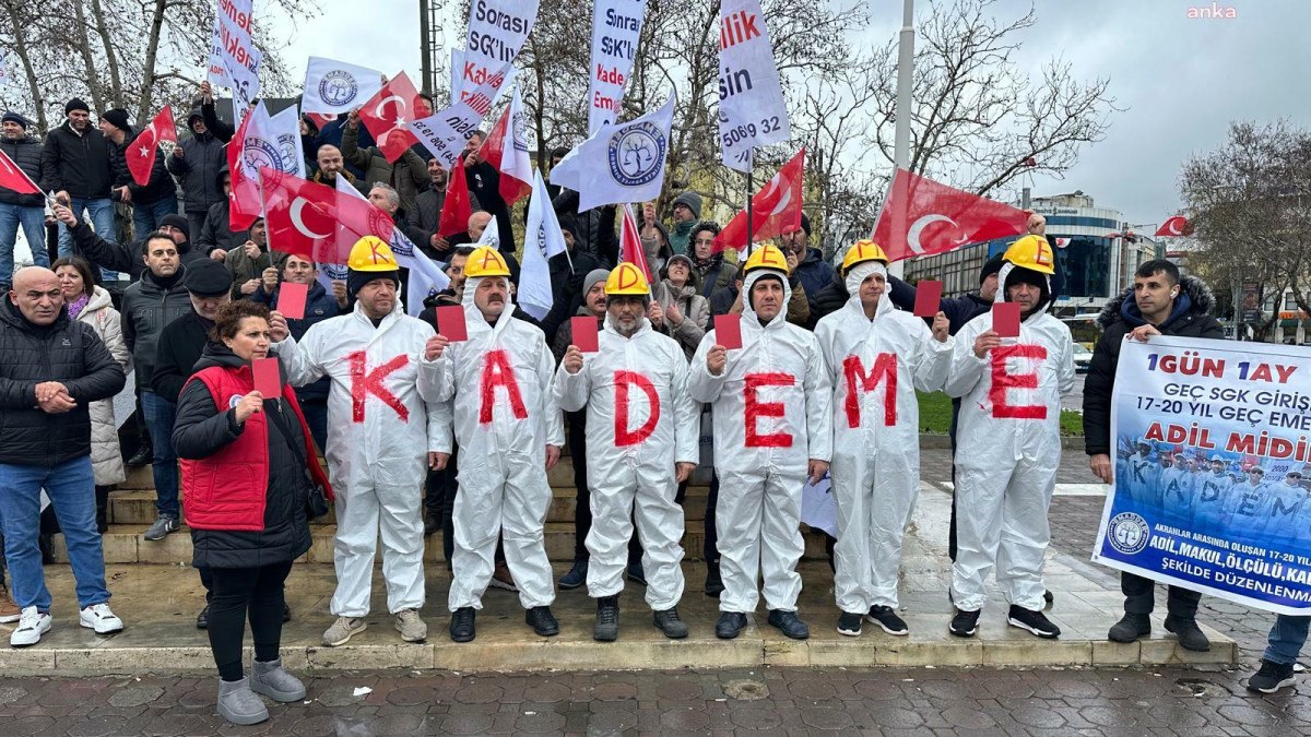 Sigorta başlangıç tarihleri nedeniyle EYT yasası kapsamı dışında kalan ve