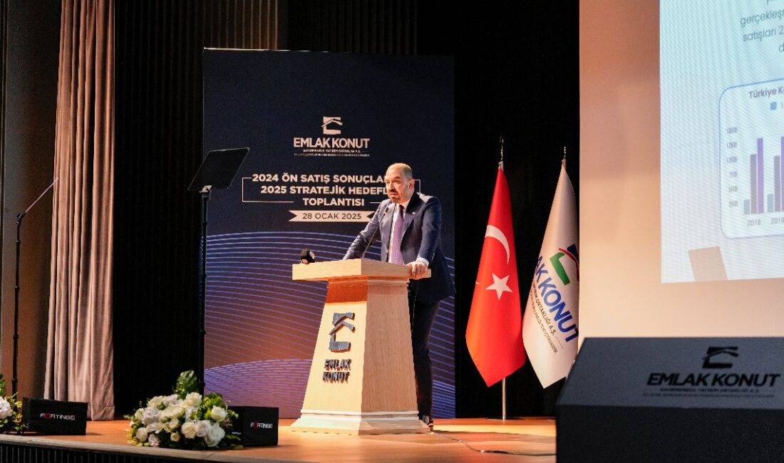 Emlak Konut GYO, 2024 satış sonuçlarını ve 2025 hedeflerini açıkladı.