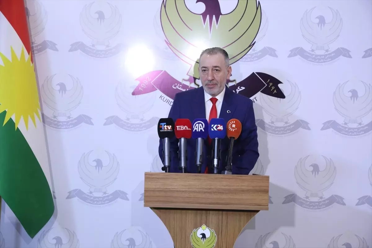 Erbil'de 16 Ocak Şehitler Günü kapsamında Türkmen liderler, vatanları için