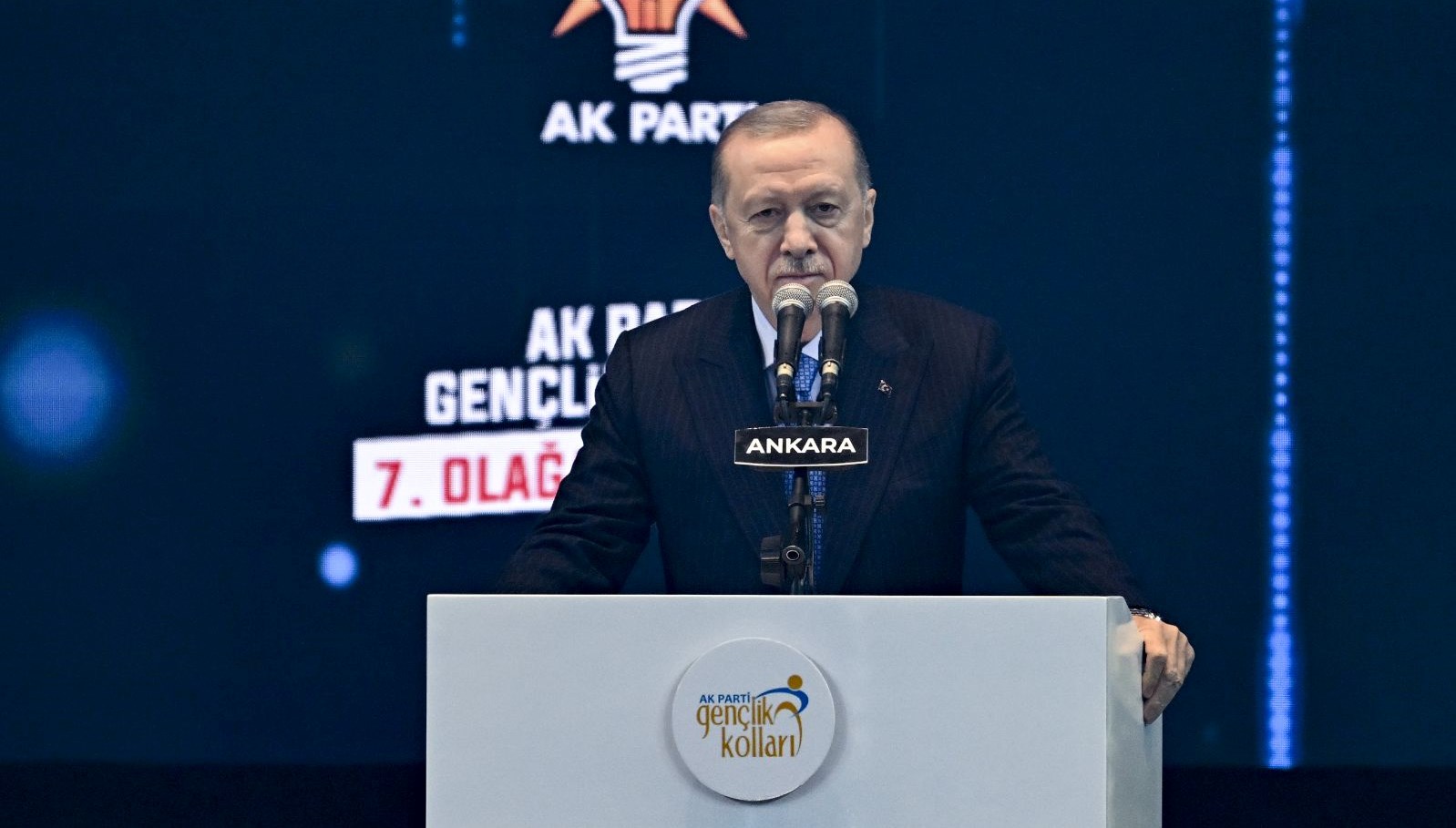 Cumhurbaşkanı Erdoğan, AK Parti Gençlik Kolları 7. Olağan Kongresi'nde yaptığı