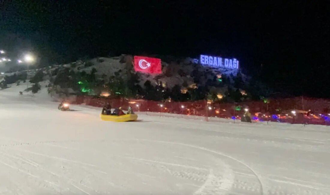 Ergan Dağı Kış Sporları ve Doğa Turizm Merkezi'nde kayak, rafting