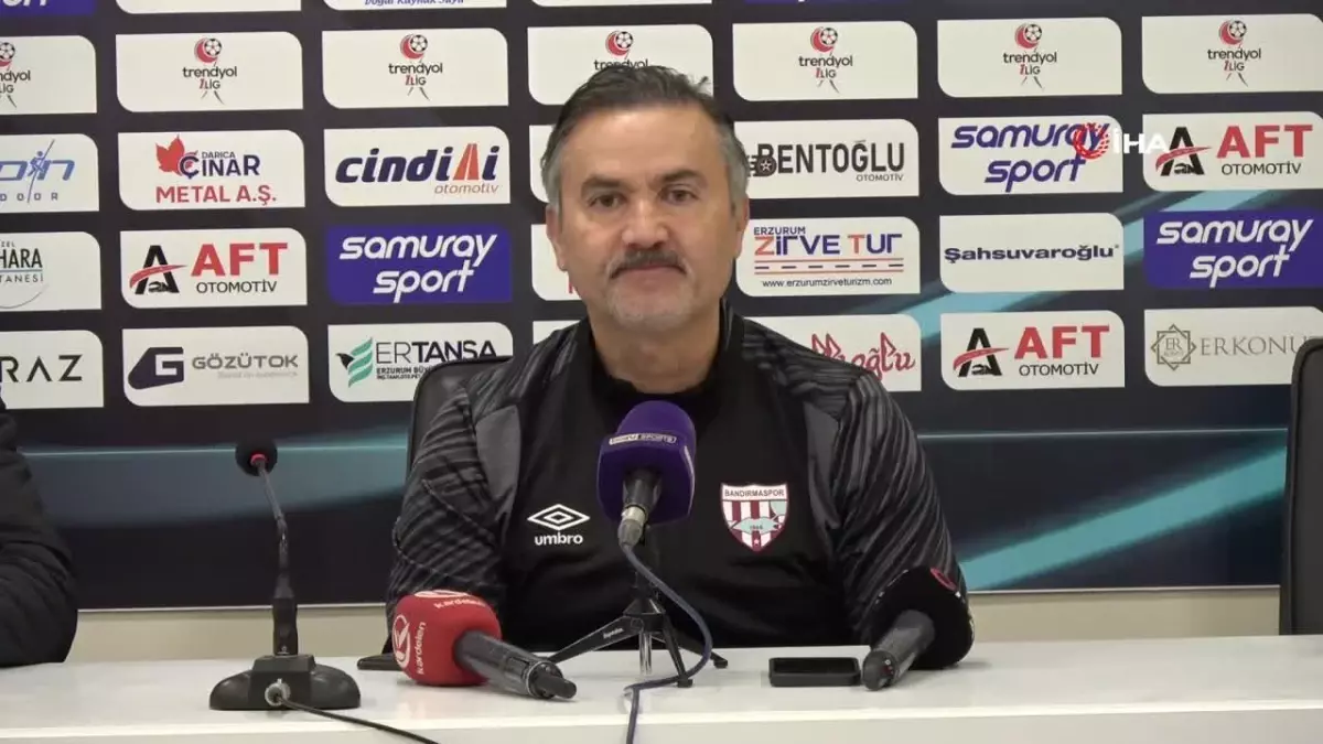 Erzurumspor FK, Bandırmaspor'u 2-0 mağlup ederek önemli bir galibiyet elde