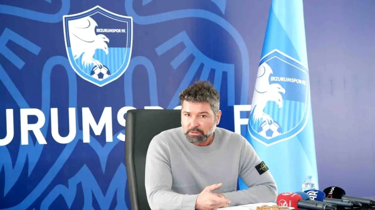 Erzurumspor FK Teknik Direktörü Hakan Kutlu, takımın geleceği ve hedefleri
