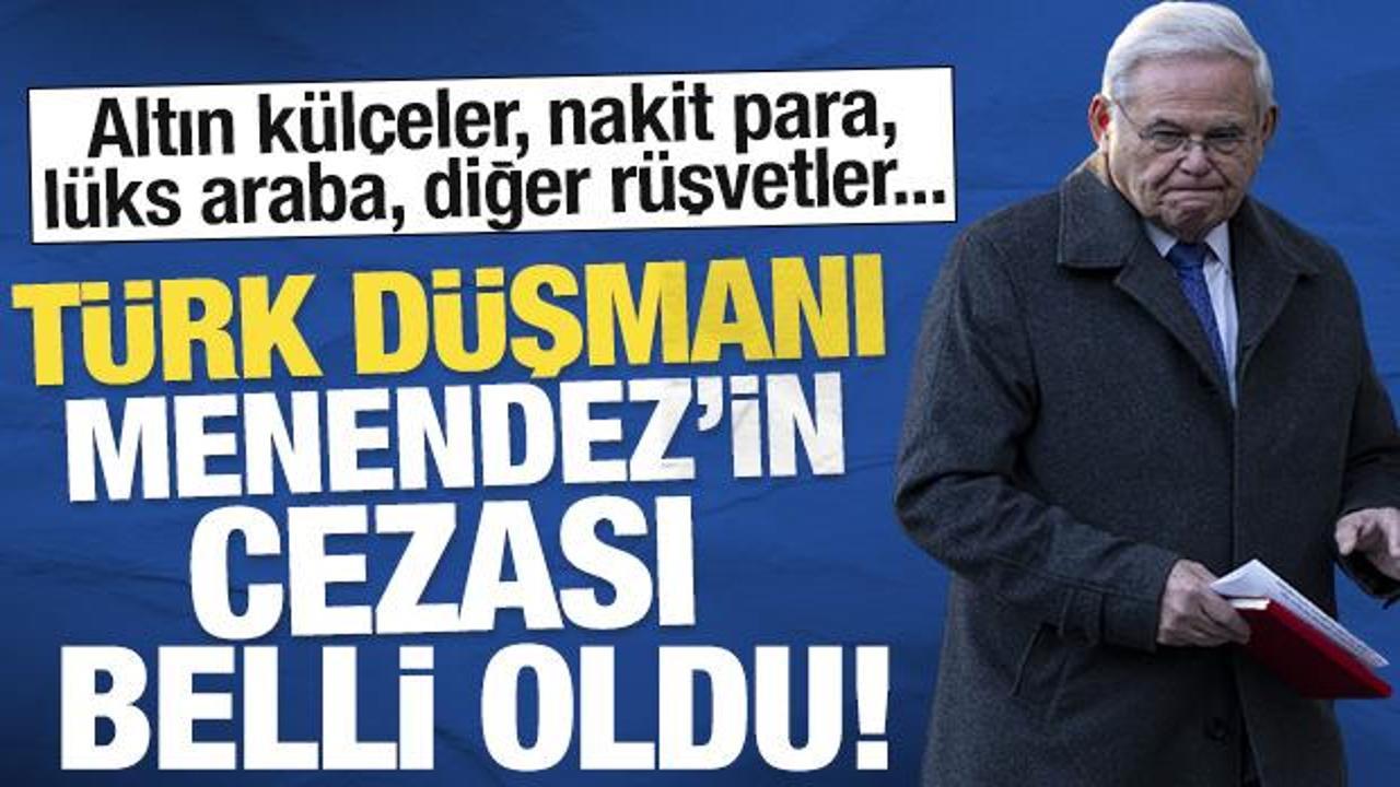 Eski Senatör Robert Menendez, yolsuzluk suçlamaları nedeniyle 11 yıl hapis