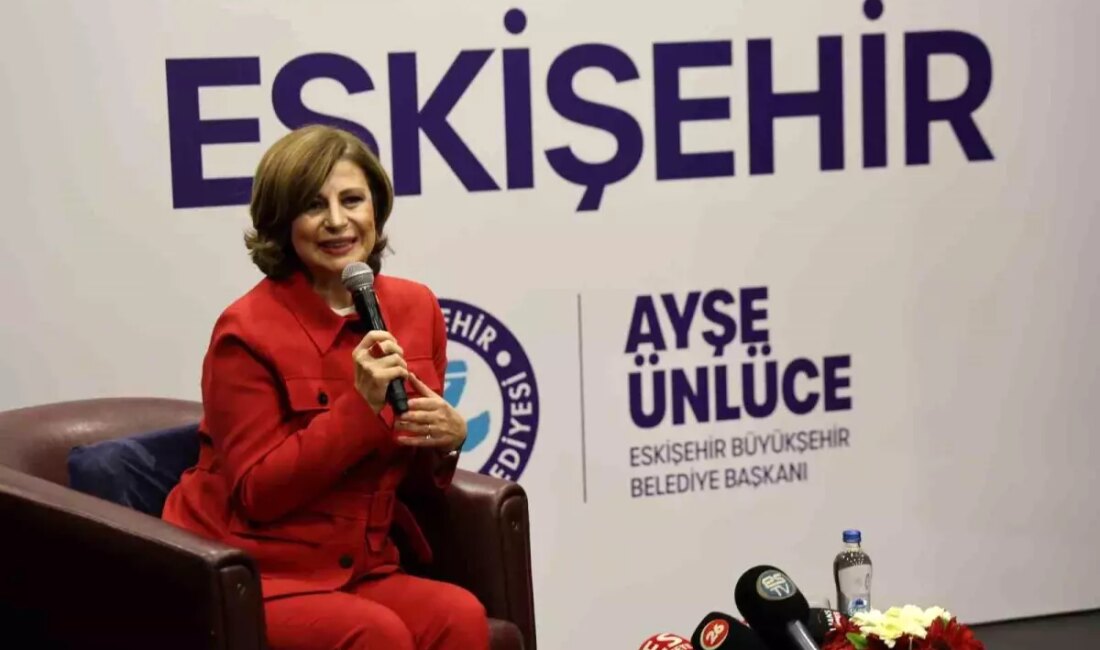 Eskişehir Büyükşehir Belediye Başkanı Ayşe Ünlüce, düzenlediği basın toplantısında kentin