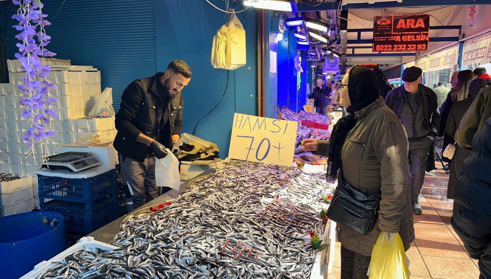 Eskişehir'de hamsi fiyatları hızla düşüyor! Taze hamsi almak için en