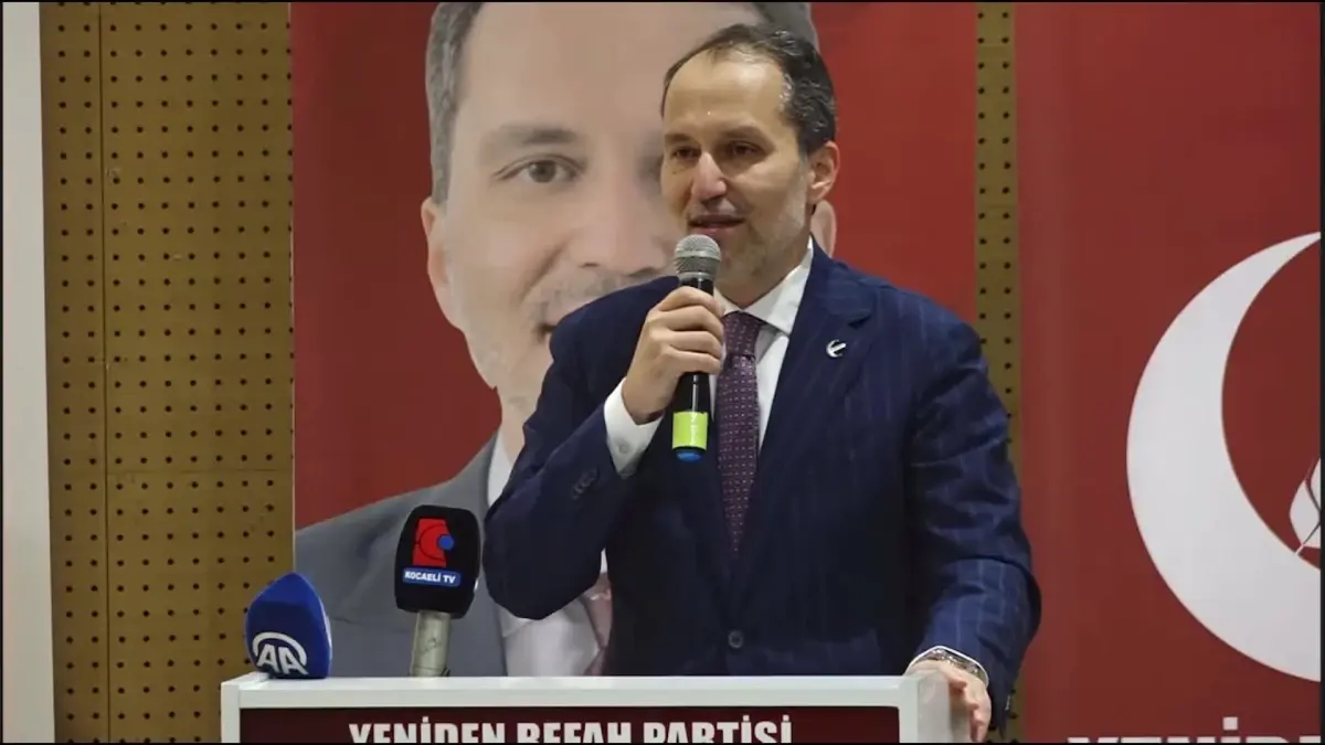 Fatih Erbakan, çözüm süreci ve gençlerin ekonomik zorlukları hakkında yaptığı