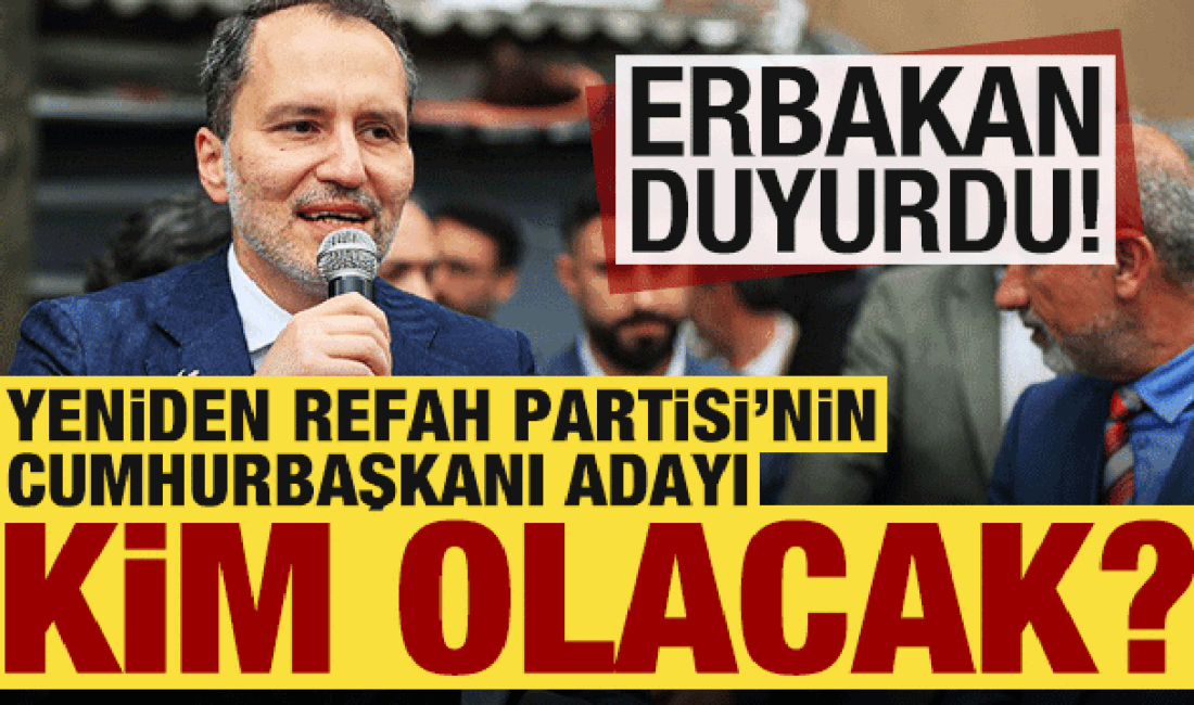 Fatih Erbakan, 2023 Cumhurbaşkanlığı seçimlerinde aday olduğunu açıkladı. Yeni politikaları
