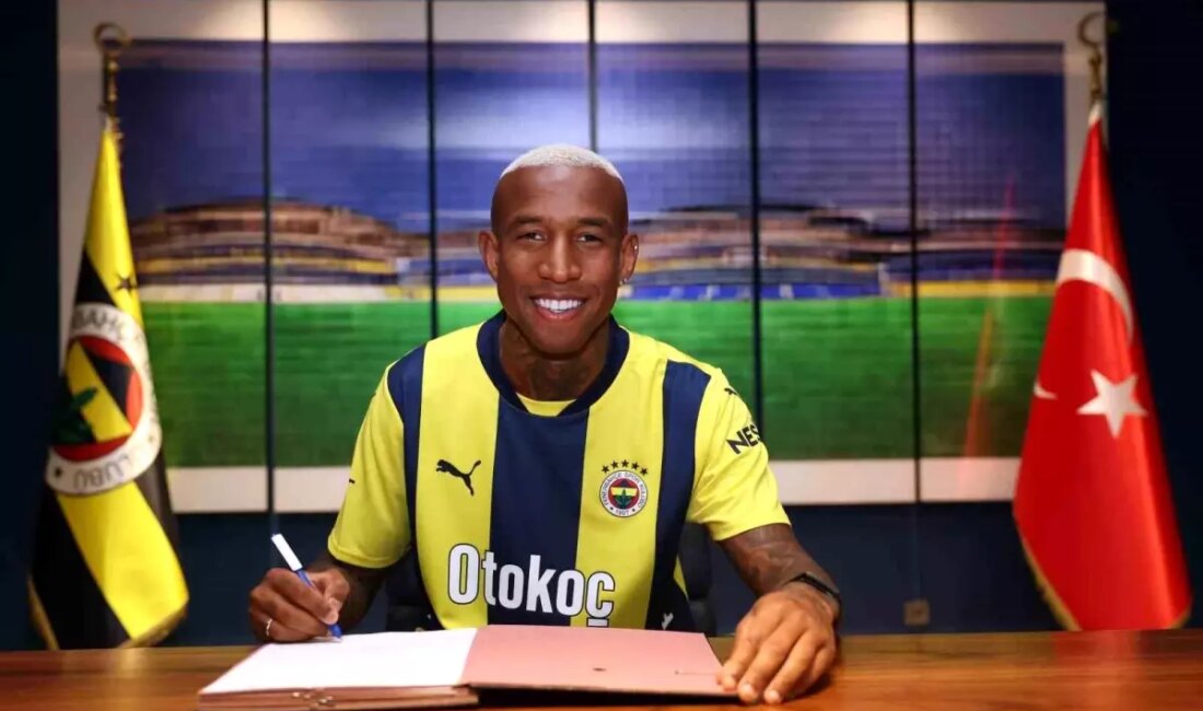 Fenerbahçe, Brezilyalı futbolcu Anderson Talisca ile önemli bir anlaşmaya imza