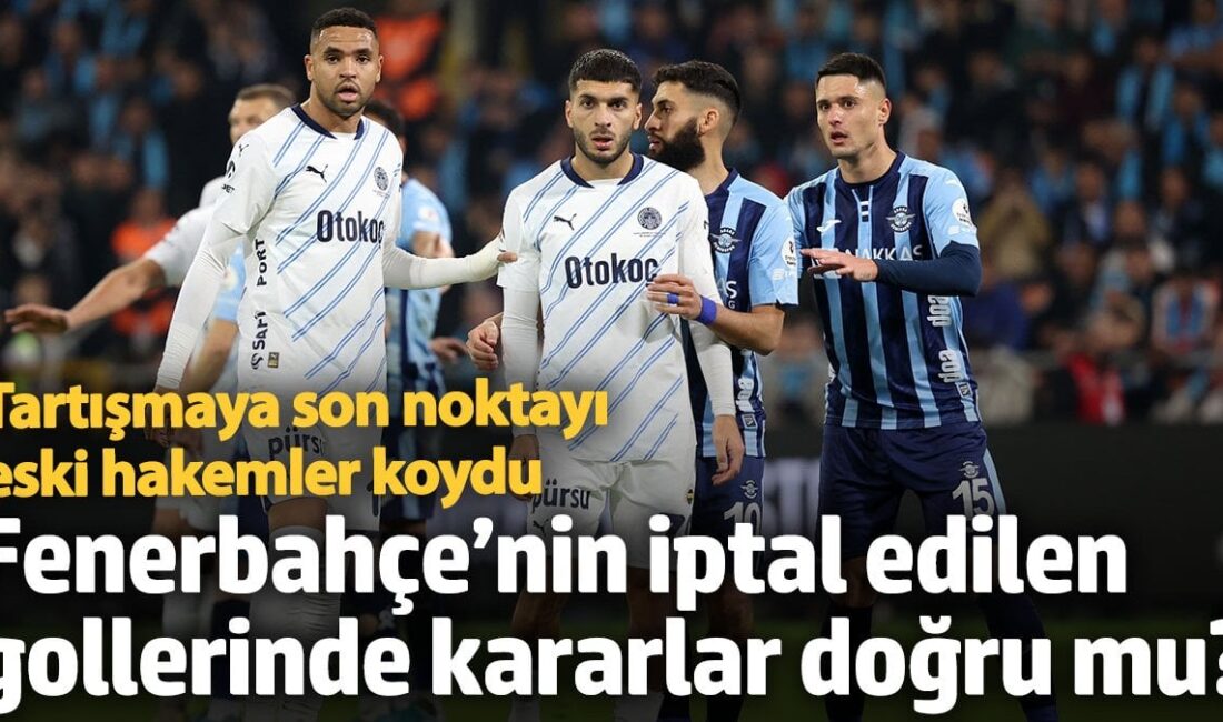 Süper Lig’in 20. haftasında Fenerbahçe deplasmanda Adana Demirspor’u 4-0 mağlup